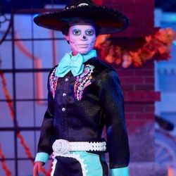 Día de los Muertos Ken doll collector figurine- Barbie is also available 