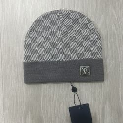 Grey LV Beanie