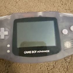 Game boy advance with super Mario advance 