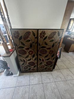 Set Of Flower Wall Art