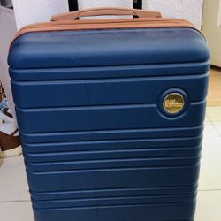 Blue Hard Shell Suitcase
