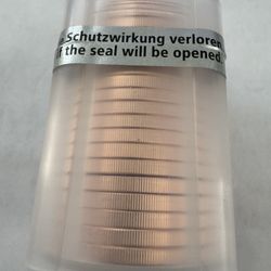 2010 Geiger Schloss Güldengossa 1 Oz .999 Copper Round- sealed tube of 19
