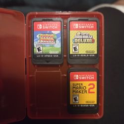 Nintendo Switch Mario Games $120