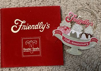 Friendly’s Ice Cream Christmas ornaments