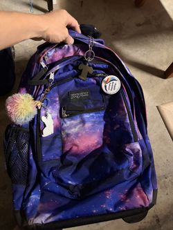 Jansport Galaxy Rolling Backpack – Great Condition