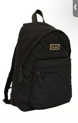 Marc Jacobs Marc Jacobs Quilted Nylon Backpack Bag in Black