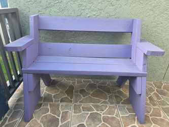 Outdoor bench