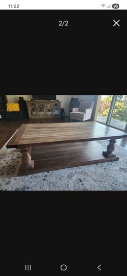 Restoration Hardware coffee table