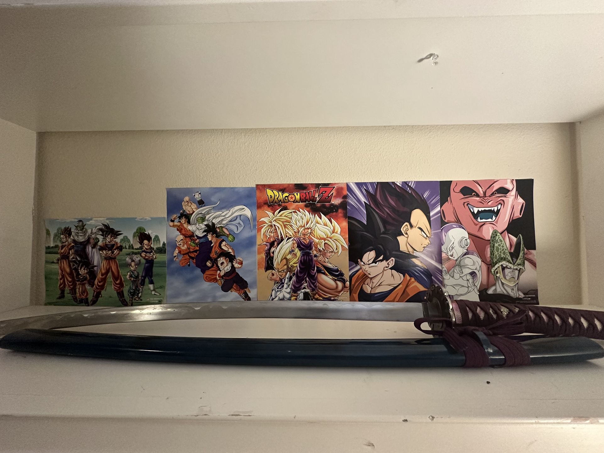 Purple And Blue Katana