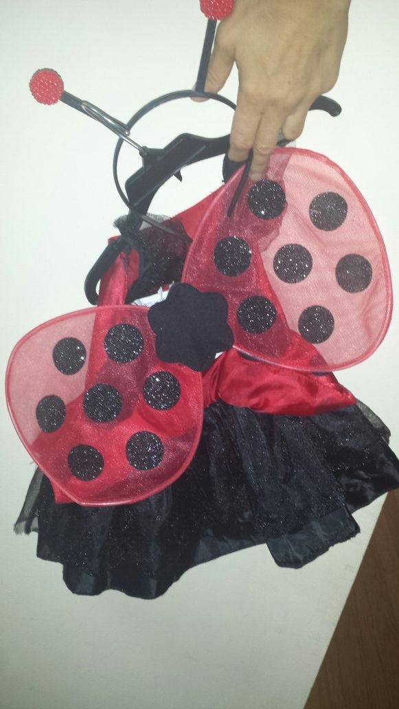 Cute lady bug costume for baby 6m -2 years