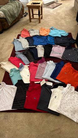 BRAND NEW MENS GOLF & POLO SHIRTS