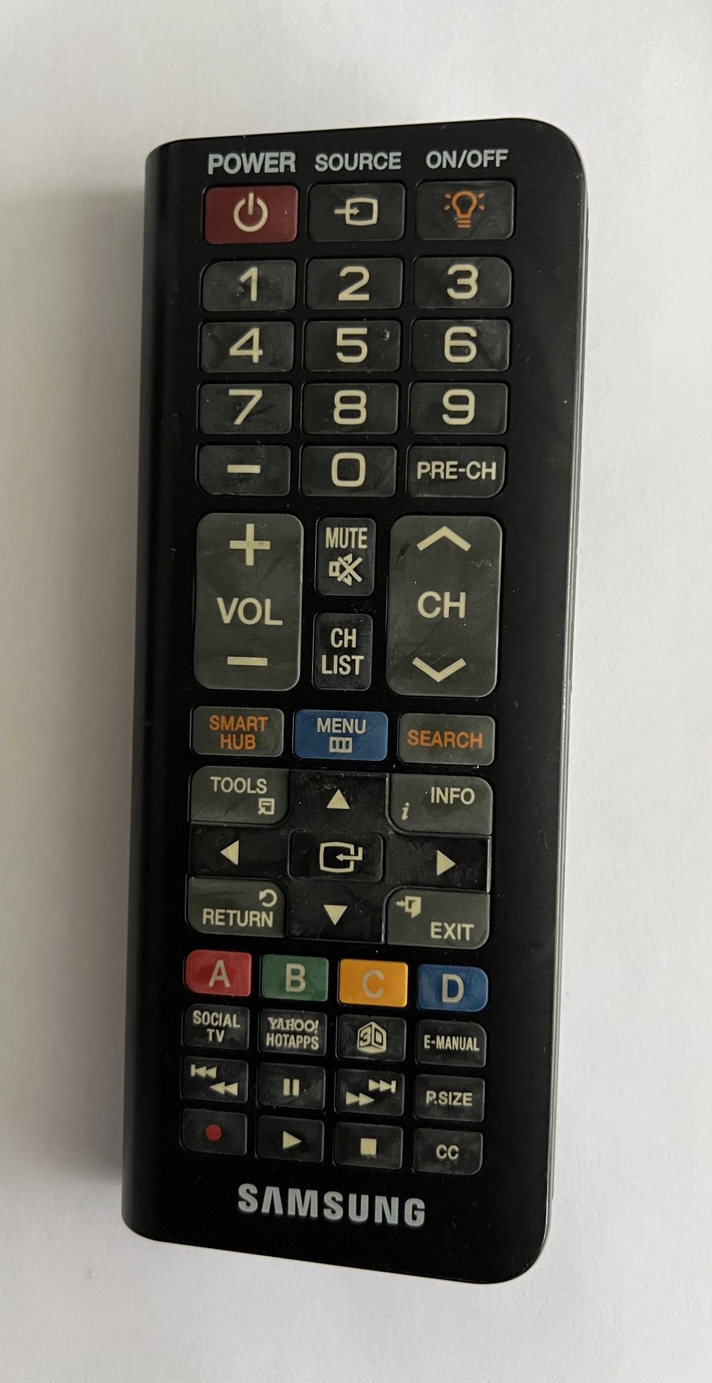 Genuine Samsung 2-in-1 Qwerty Smart TV  Remote Control RMC-QTD1 Tested Working   