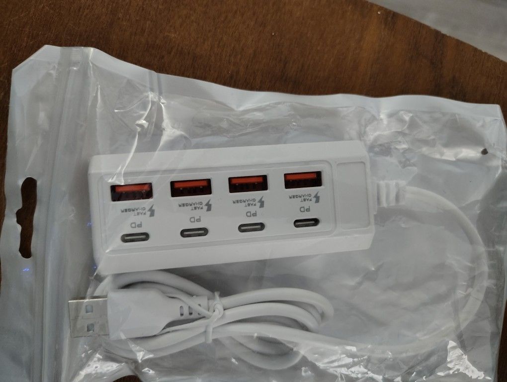 4 port usb charger 4 usb a 4 usb c ports