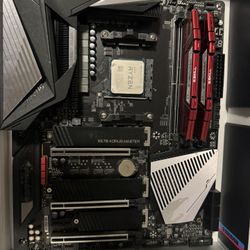 Motherboard + Rams + CPU! Check Desc for Info