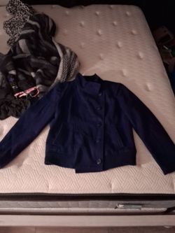 A coat, dark blue Size L/G