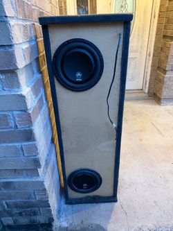 Dual DB Drive 500W Subwoofer Speaker Box
