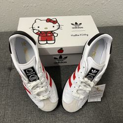 Adidas Gazelle *PRE SCHOOL SZ* Hello kitty 50th anniversary 