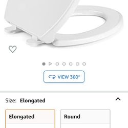 Elongated Toilet Seat