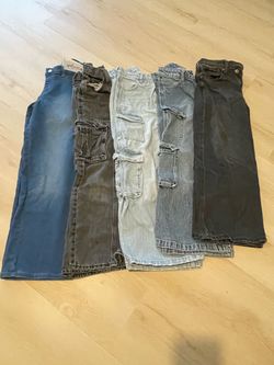 Wide leg jeans size 12