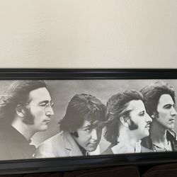 Beatles Framed Picture 