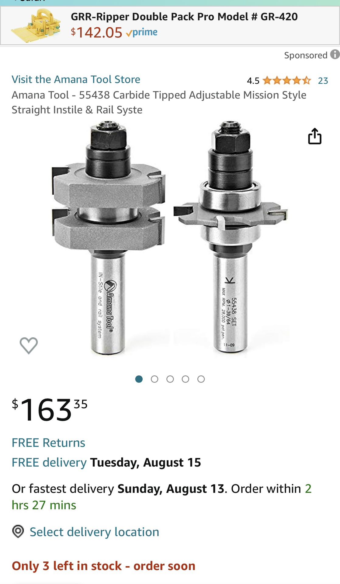 Shaker Style Router Bits for Sale in Exeter, CA OfferUp