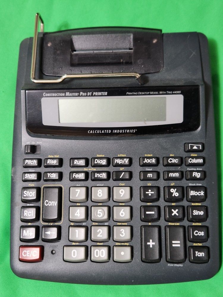 Construction Master Pro 44065 w/printer