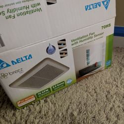 Ventilation Fan With Humidity Sensor 