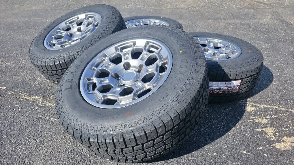 18” TRD Style 5x150 Wheels rims 275/65R18 tires Toyota Tundra Sequoia