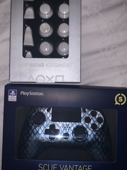 Playstation ‘scuf vantage’ controller accessories