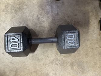 40lb Dumbbell 
