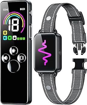 Brand New    Dog Training Collar with Remote, Ycoev Dog Training Collar IP67 Waterproof, Training Collar for Large Medium Small Dogs, Rechargeable E-C