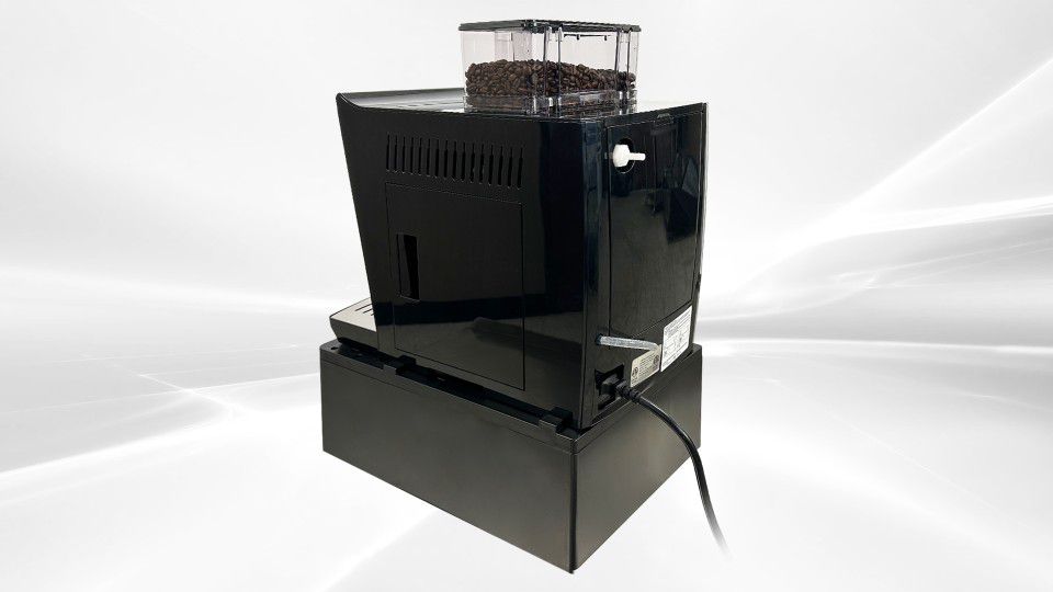 NSF 20-Cup Black Fully Automatic Espresso Coffee Machine 8x