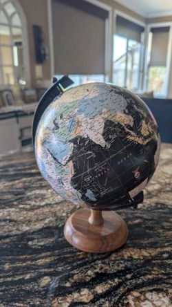 Pottery Barn black mini globe