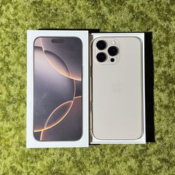 iPhone 16 Pro Max | 256GB | Desert Titanium | Factory Unlocked