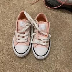 Pink Converse Shoes - Girls Kids Size 11