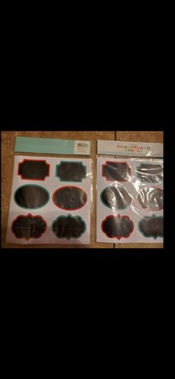 Chalkboard Label Stickers 2-Pack