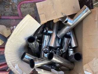 Bucket, launcher, fishing pole holders