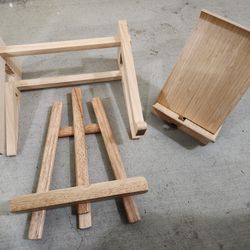 Good Condition Wooden Phone stand, laptop stand, easel
