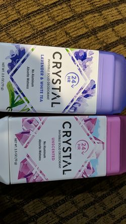Crystal deodorant