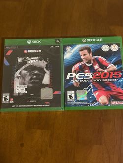 Madden 2021 (Xbox Series X) & PES 2015 (Xbox One)