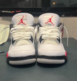 Jordan 4 Retro Red Cement - Size 9