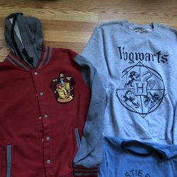 Harry Poter Size L Youth   All 3 Pcs Only 15$