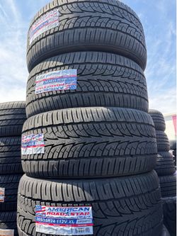 🚨🚘Vendo set de llantas 305 35 24 American tires