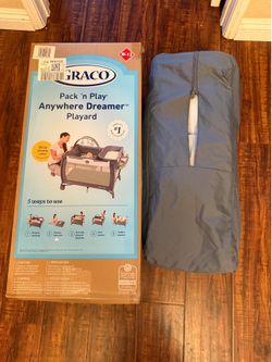New in Box Graco Pack N Play Anywhere Dreamer Playard