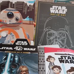 4 Activity Star Wars Books