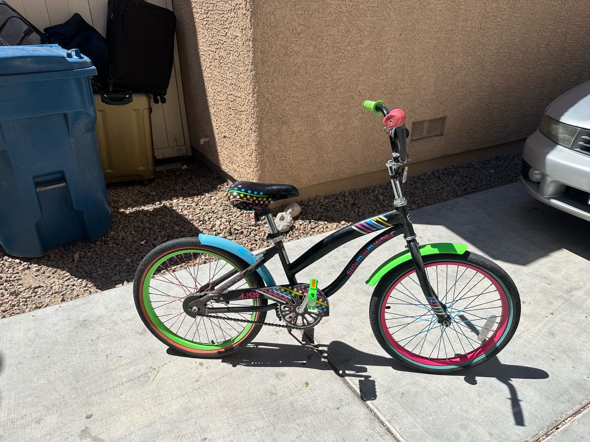 20” Girls Bike – Colorful Custom Style – Ready to Ride
