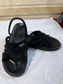 Women's Suede And Leather Sandals 