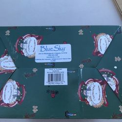 Snowman Candle Holder From Blue Sky