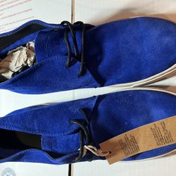 New DIESEL Drive Time, Herren Sneaker Low-Tops Boots Royal Blue Size 7.5