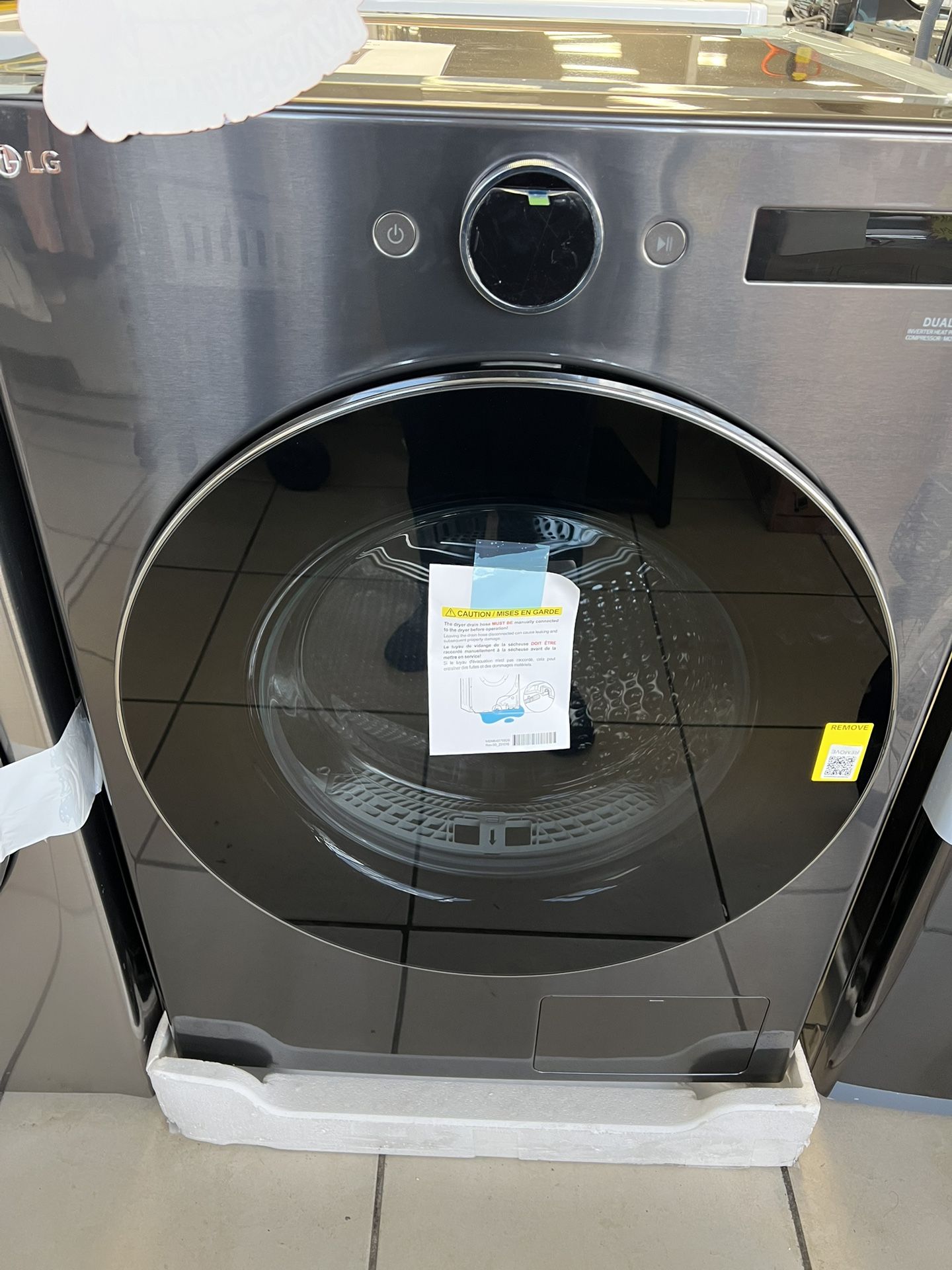 LG electric dryer